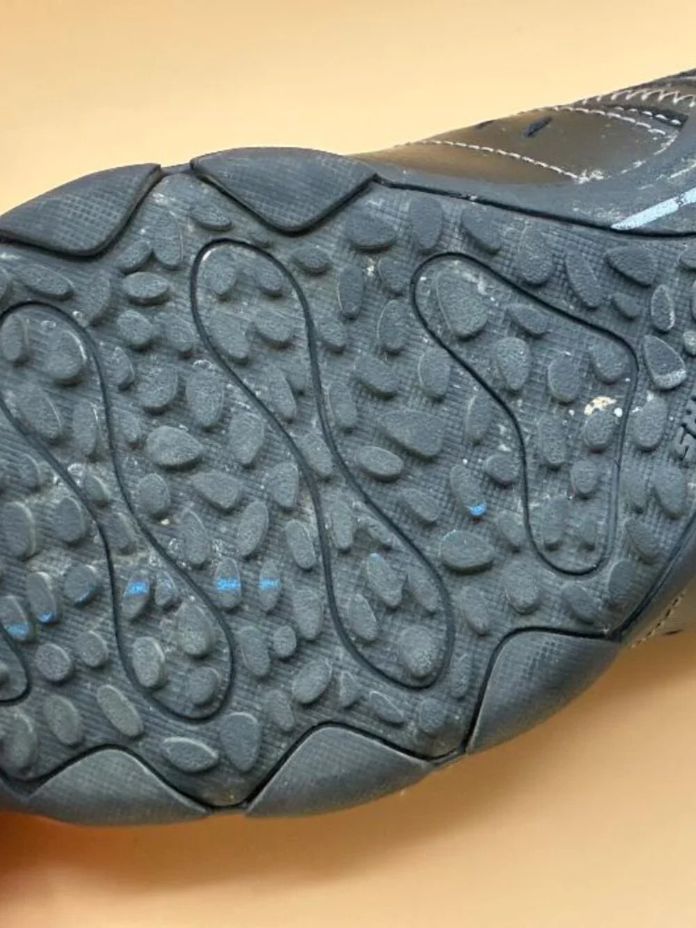 Skechers Diameter-Nerves Slip-on Loafer Driving Shoes Mens sz 6.5 Black Leather